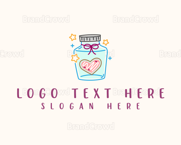 Heart Cookie Jar Logo