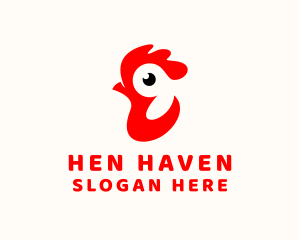 Rooster Chicken Restaurant logo design