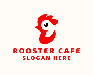 Rooster Chicken Restaurant logo design