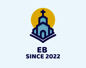 Spiritual - Christian Cathedral Sunrise logo design