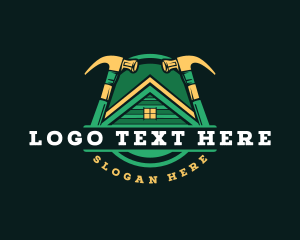 Hammer - Hammer Construction Builder logo design