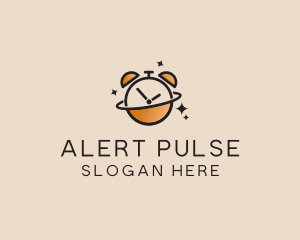 Planet Alarm Clock  logo design