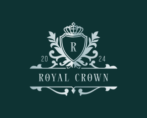 Royal University Crown logo design