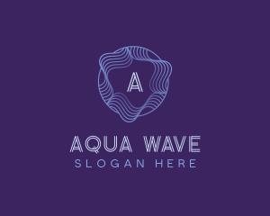 Waves Advertising Firm logo design