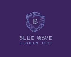 Waves Advertising Firm logo design