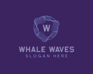 Waves Advertising Firm logo design