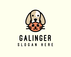 Animal - Dog Cat Pet Care logo design