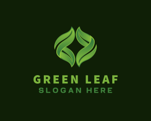 Leaf Eco Plant logo design