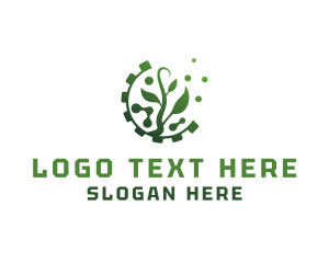 Cog - Biotech Plant Genetics logo design