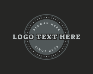 Barber - Fashion Circle Business logo design