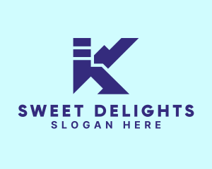 Letter K - Generic Digital Letter K logo design