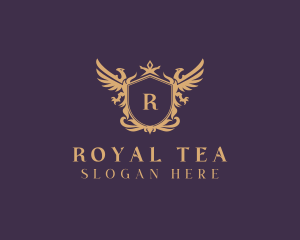 Royal Phoenix Crest logo design