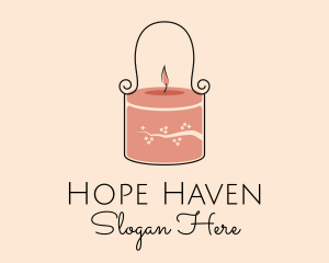 Vigil - Scented Candle Relaxation logo design