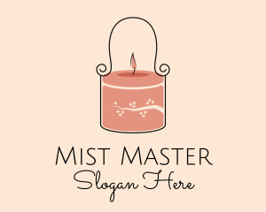 Scented Candle Relaxation logo design