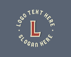 Gym - League Varsity Brand logo design