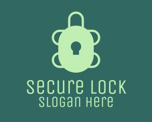 Lock - Turtle Security Lock logo design