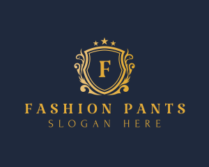 Boutique Fashion Shield logo design