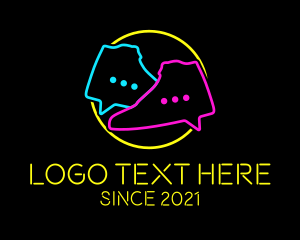 Forum - Neon Sneaker Forum logo design