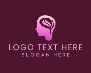 Psychology - Natural Brain Health logo design