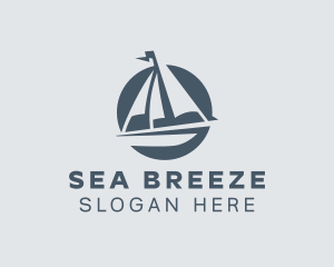 Sail - Maritime Sailing Sailboat logo design