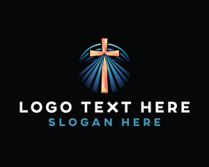 Cross Faith Religion  Logo