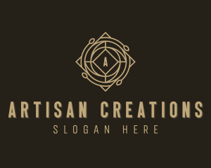 Upscale Artisanal Studio logo design