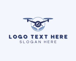 Technology - Aerial Rotorcraft Drone logo design