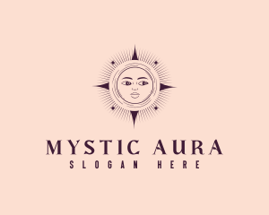 Interstellar Mystical Moon logo design