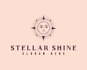 Interstellar Mystical Moon logo design