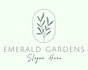 Nature Garden Plant logo design