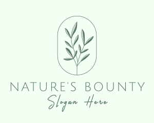 Nature Garden Plant logo design