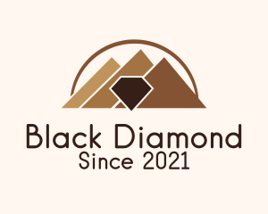 Mountain Diamond Mining logo design