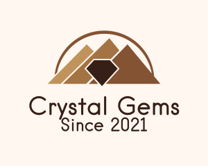 Mountain Diamond Mining logo design