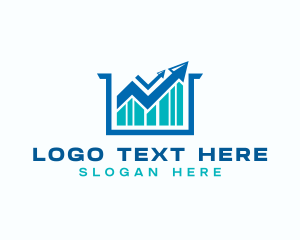 Statistics - Statistics Accounting Investment logo design