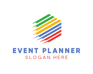Lgbt - Colorful Hexagon Kite logo design