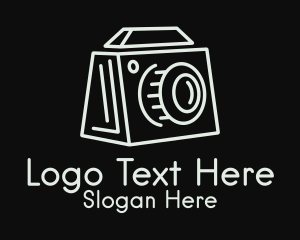 Minimalist Box Camera  Logo