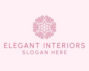 Decorative Flower Boutique logo design