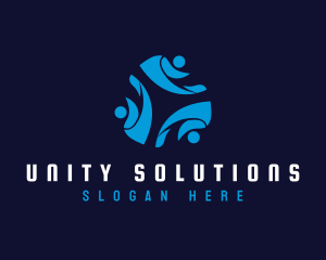 Diversity - People Leaf Community logo design