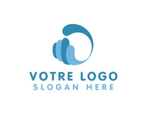 Strategist - Marketing Business Hand logo design