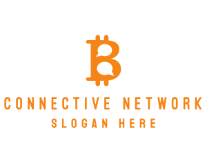 Meetup - Bitcoin Chat Messaging logo design