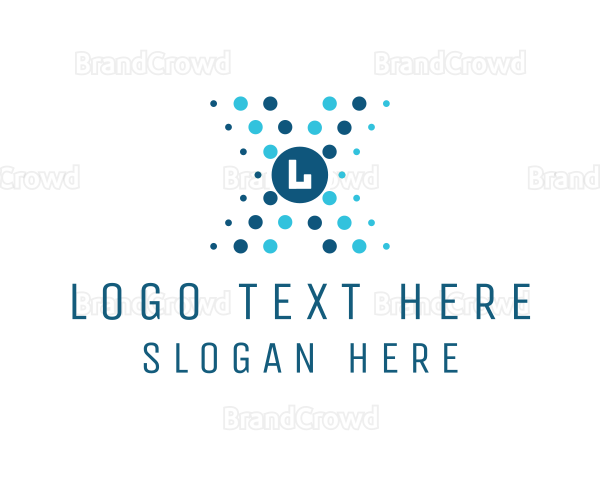 Futuristic Tech Business Logo