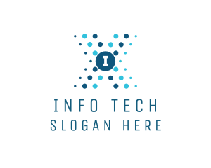 Futuristic Tech Business logo design
