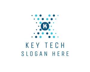 Futuristic Tech Business logo design