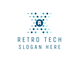 Futuristic Tech Business logo design