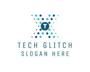 Futuristic Tech Business logo design