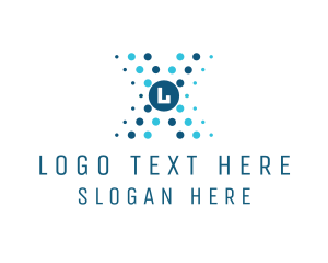 Futuristic Tech Business Logo