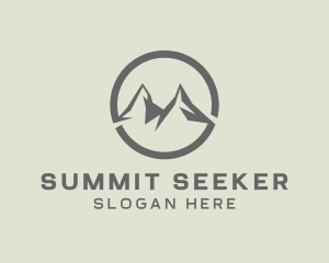 Mountain Alpine Summit logo design