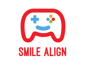 Smile Game Controller logo design