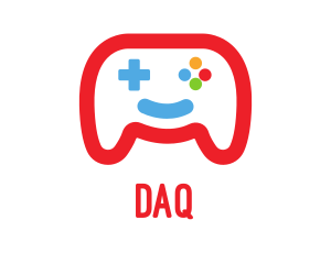 Gaming Controller - Smile Game Controller logo design