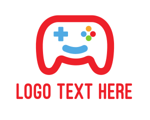 Play - Smile Game Controller logo design